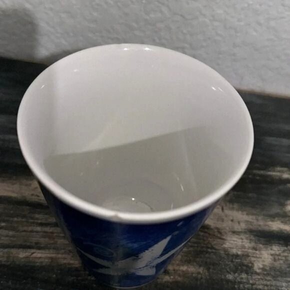 Mary Kay Dream Believe Achieve Mug Blue & White Ceramic Inspirational - Picture 3 of 6